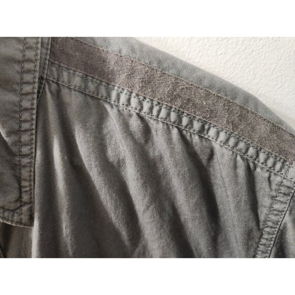 Harley Davidson Button Shirt XL Men Grey - Picture 5 of 12